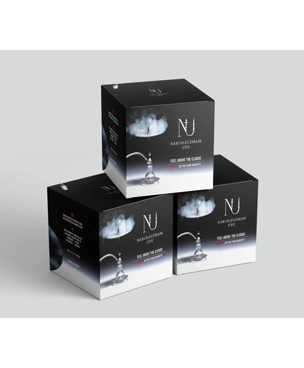 NU UFO Çelik Nargile Takımı