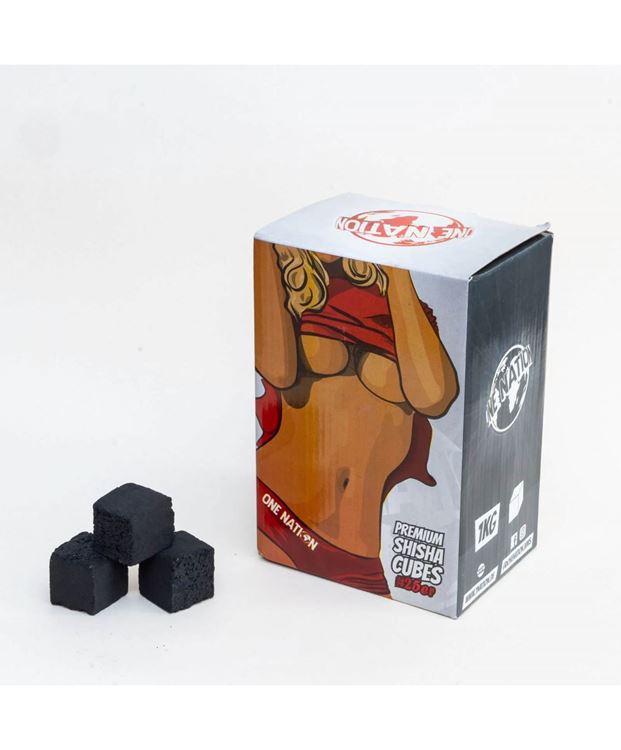 One Nation 25er 1Kg Premium Nargile Kömürü