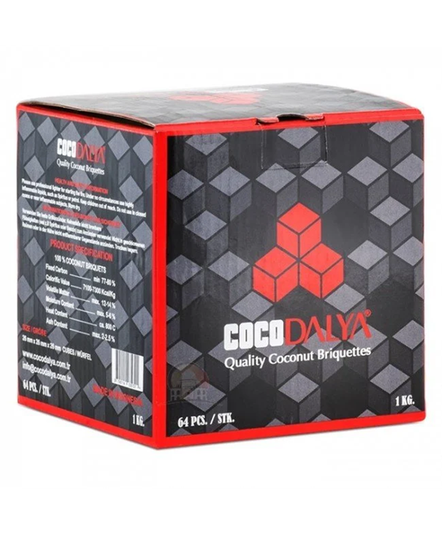 CocoDalya 26er 1Kg Nargile Kömürü