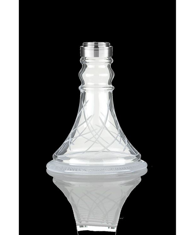 Ath Adalya L-Steel Cut Pak Nargile Şişesi