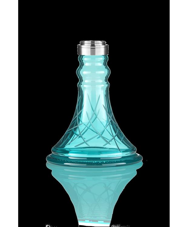 Ath Adalya L-Steel Cut Zümrüt Nargile Şişesi