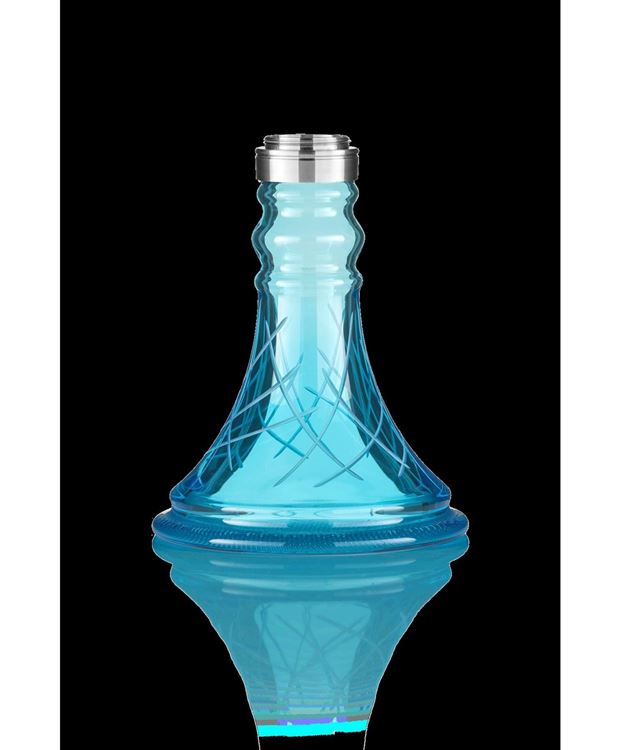 Ath Adalya L-Steel Cut Firuze Nargile Şişesi