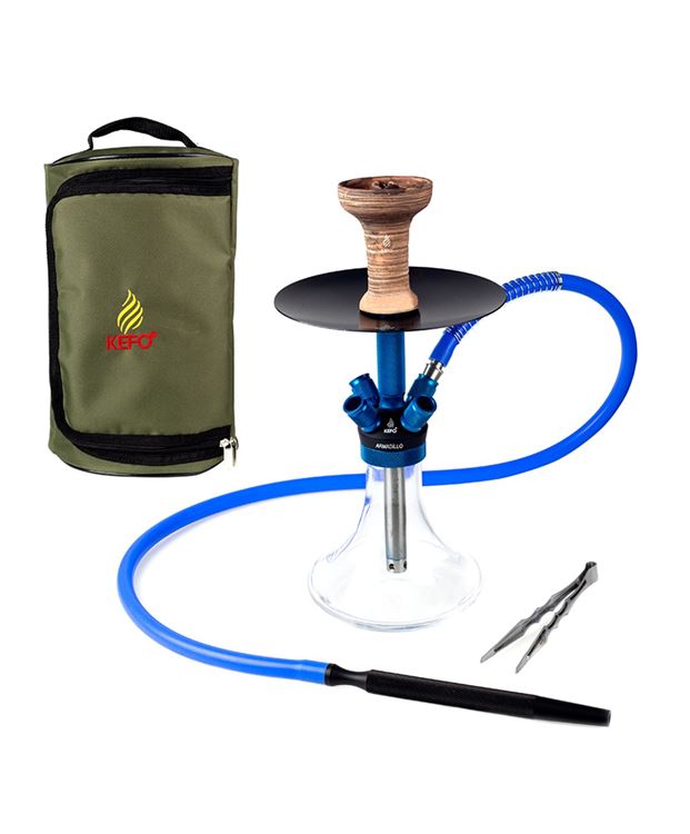 Kefo Armadillo Nargile Takımı Mavi