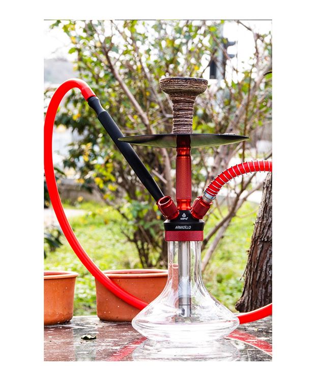 Kefo Armadillo Nargile Takımı Kırmızı