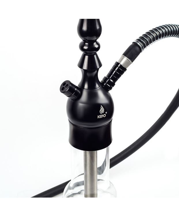 Kefo Kelepçeli Nargile Siyah