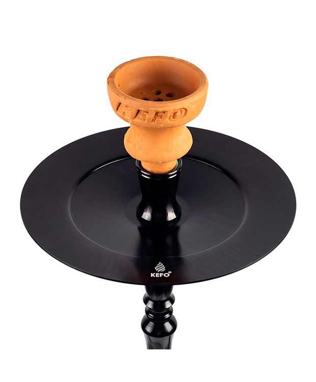 Kefo Kelepçeli Nargile Siyah