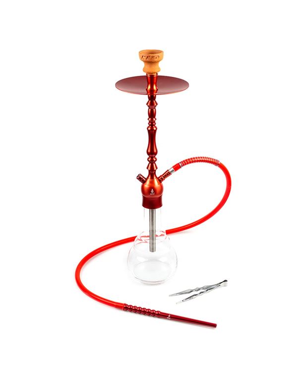 Kefo Kelepçeli Nargile Kırmızı