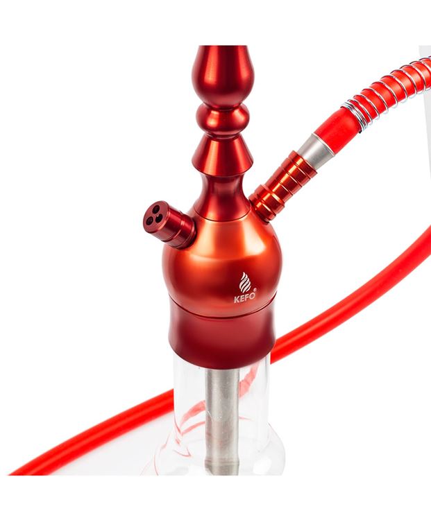 Kefo Kelepçeli Nargile Kırmızı