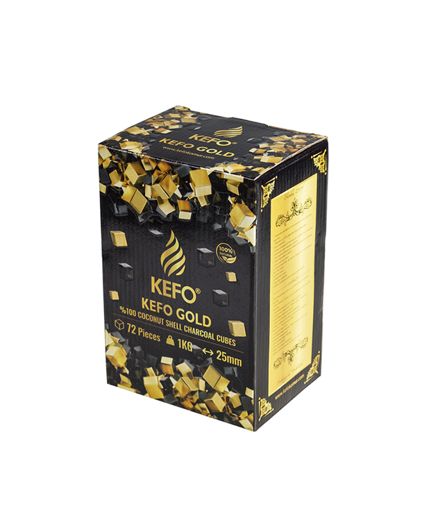 Kefo Gold 25er 1 Kg Hindistan Cevizi Kömürü