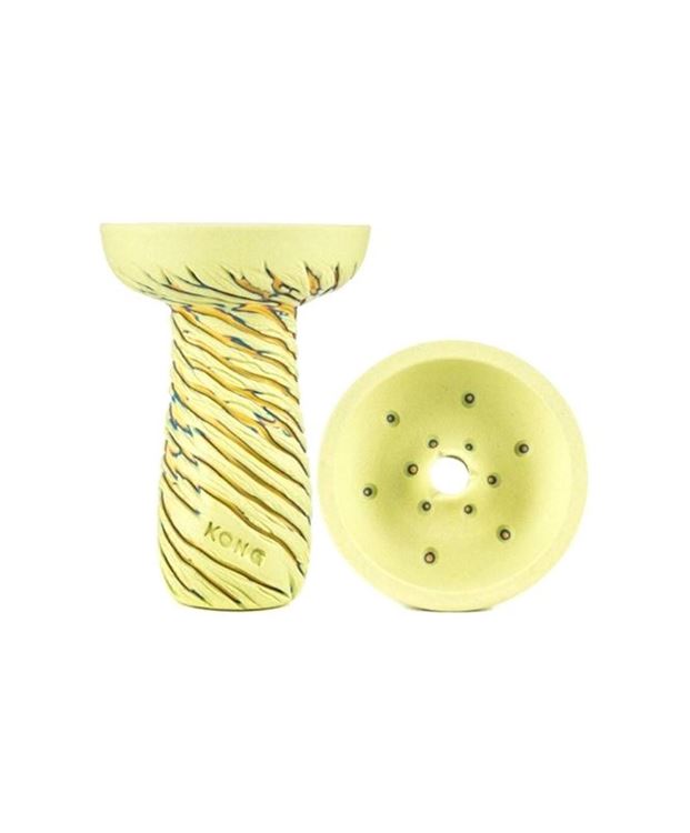 Kong Bowls Lava Phunnel Nargile Lülesi Sarı