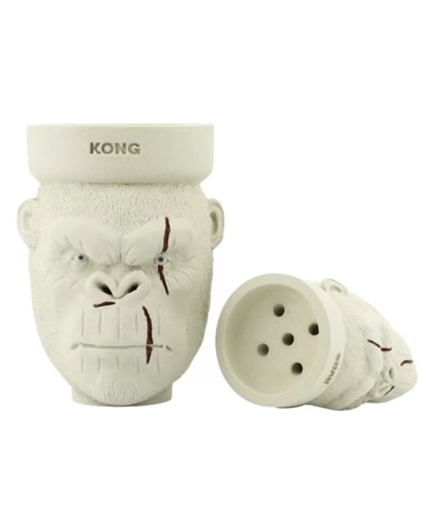 Kong Bowl King Kong White Nargile Lülesi