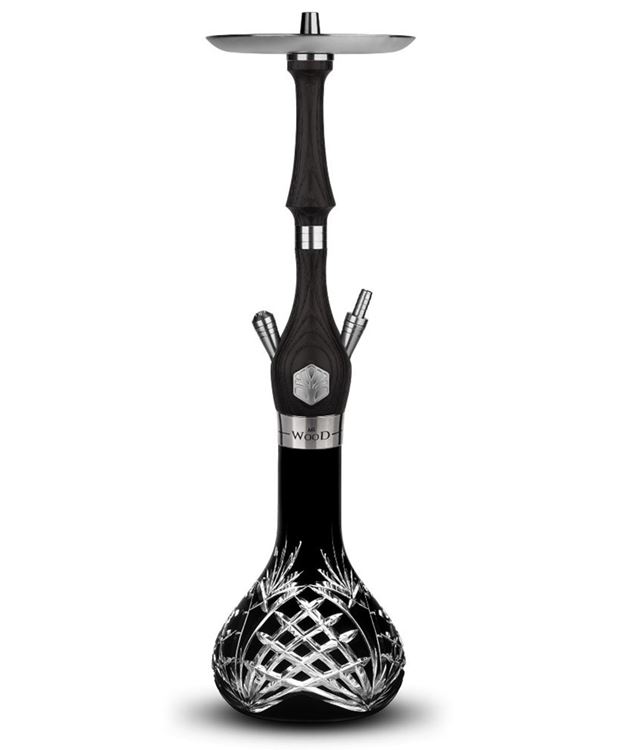 Mr.Wood Classic Craft Black Nargile Takımı