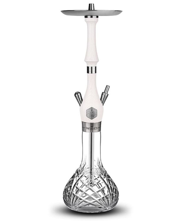 Mr.Wood Classic Craft White Nargile Takımı