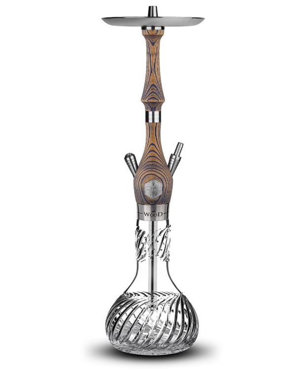 Mr.Wood Classic Craft Blue Nargile Takımı