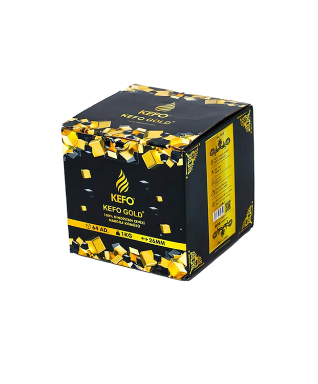 Kefo Gold 26er 1 Kg Hindistan Cevizi Kömürü